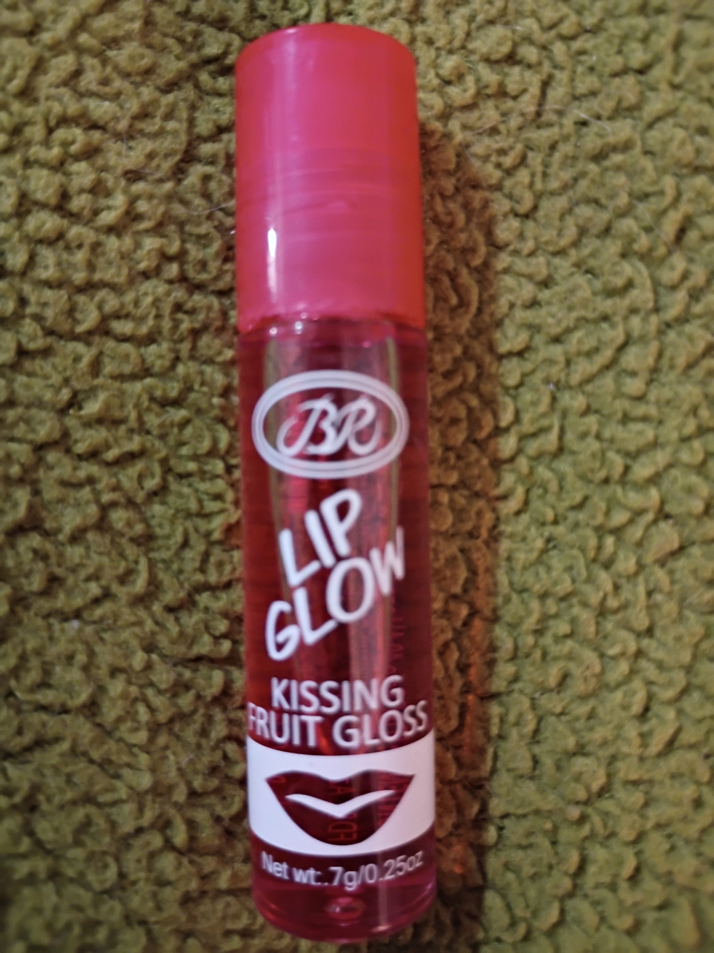 Banana Republic Lip Glow Kissing Fruit Gloss - Bright Pink Cap